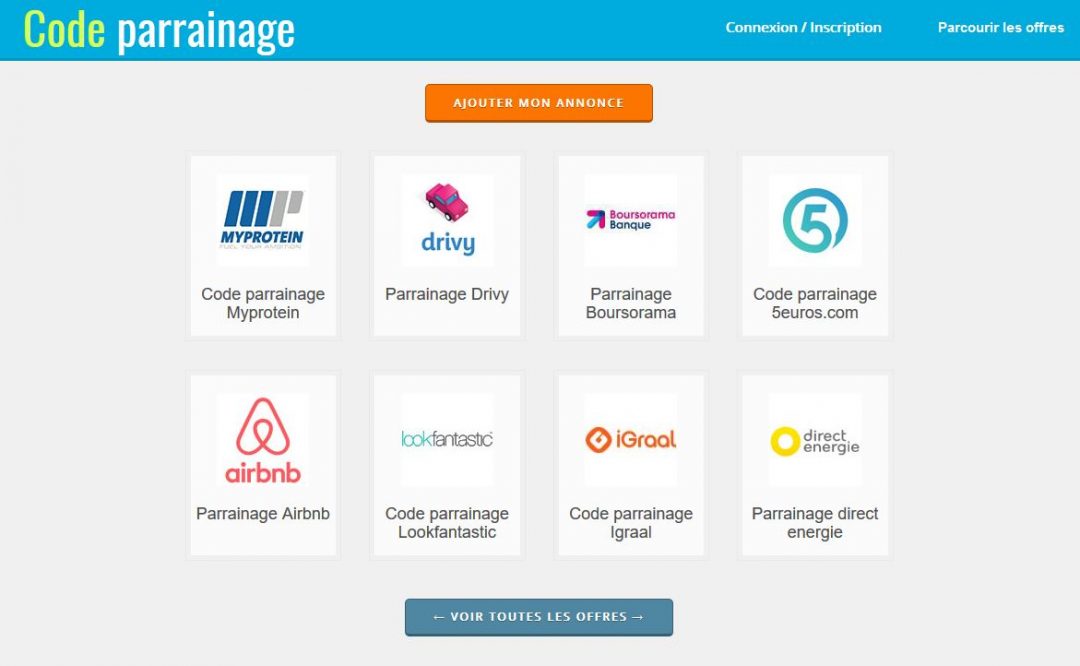 code-parrainage
