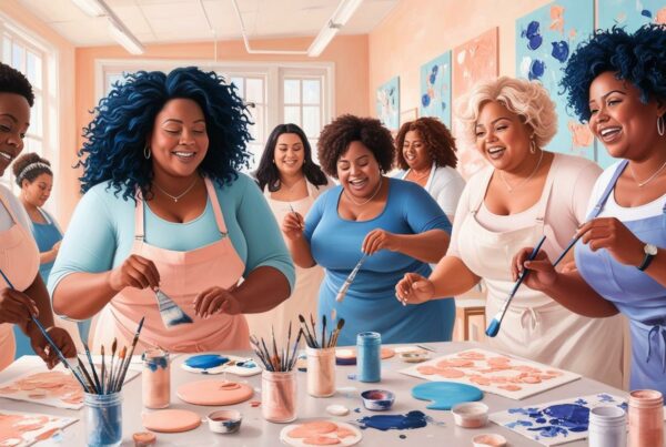 Art-thérapie pour femmes rondes