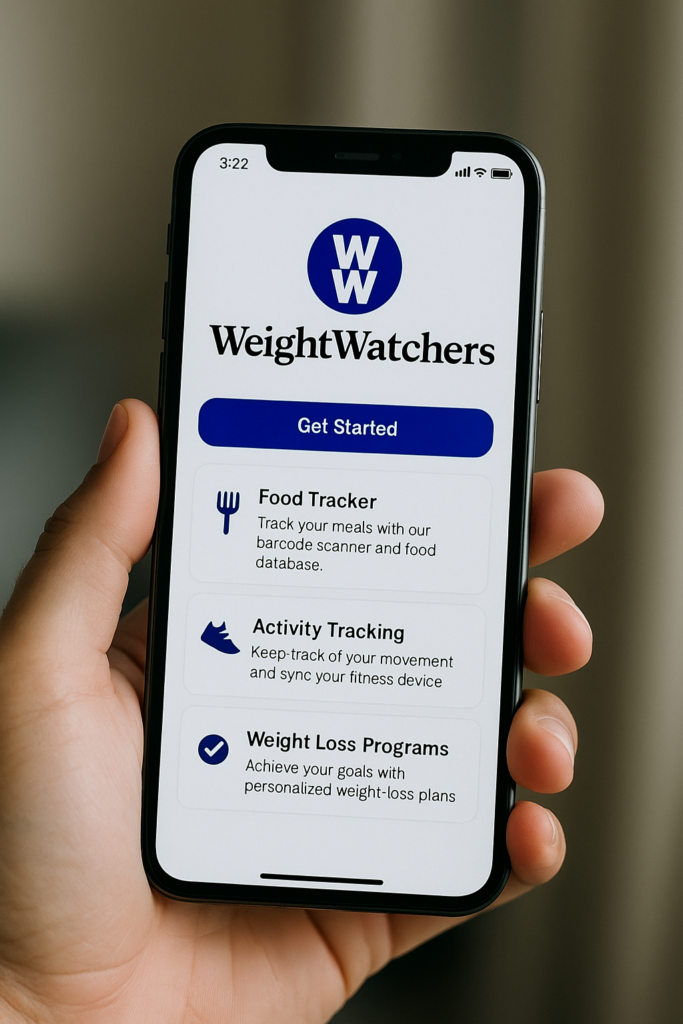WeightWatchers appli