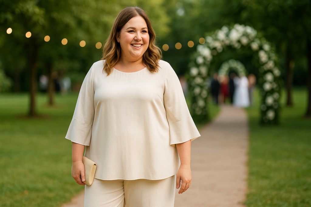 ensemble pantalon tunique pour mariage