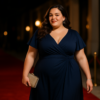 Robe cocktail grande taille