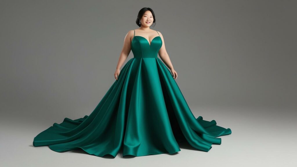 plus size robe cérémonie