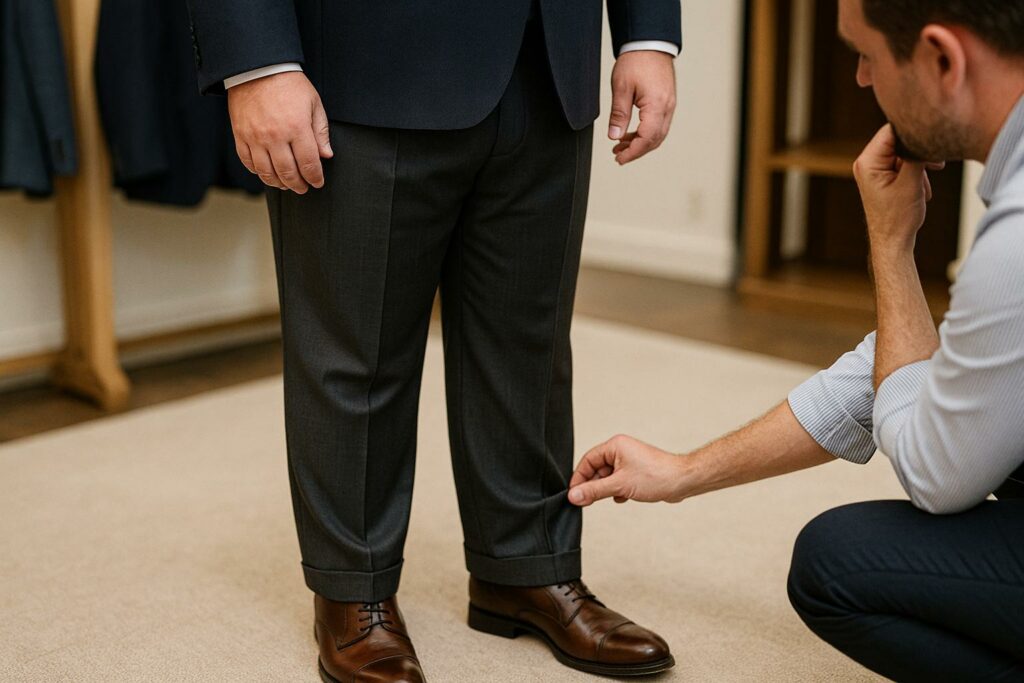 costumes retouches pour homme