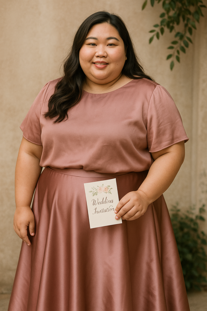 tenue habillé pour mariage grande taille
