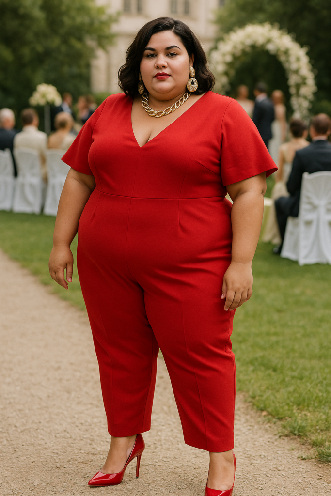 look habillé pour mariage grande taille