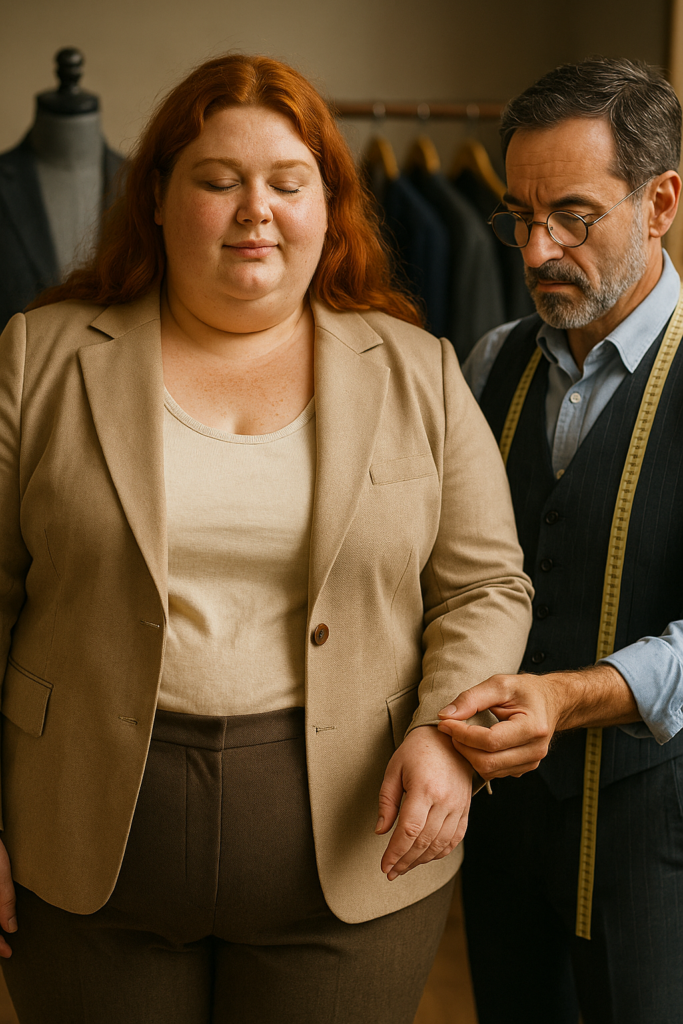tailleur pour mariage grande taille