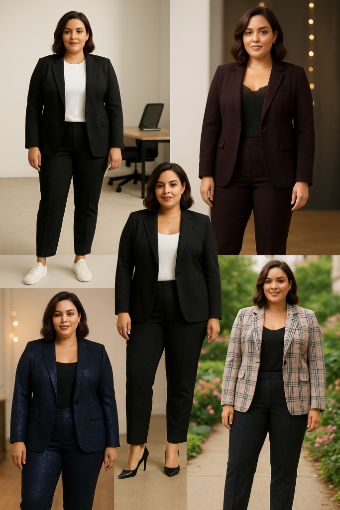tailleur curvy
