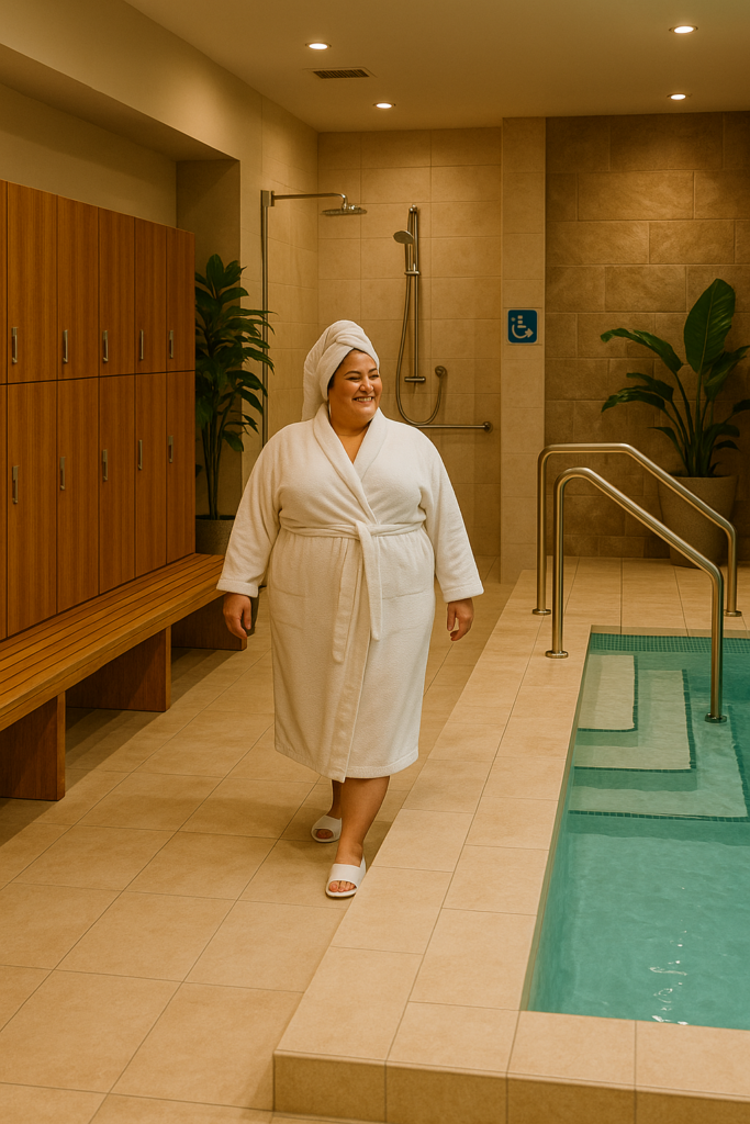 femme ronde spa