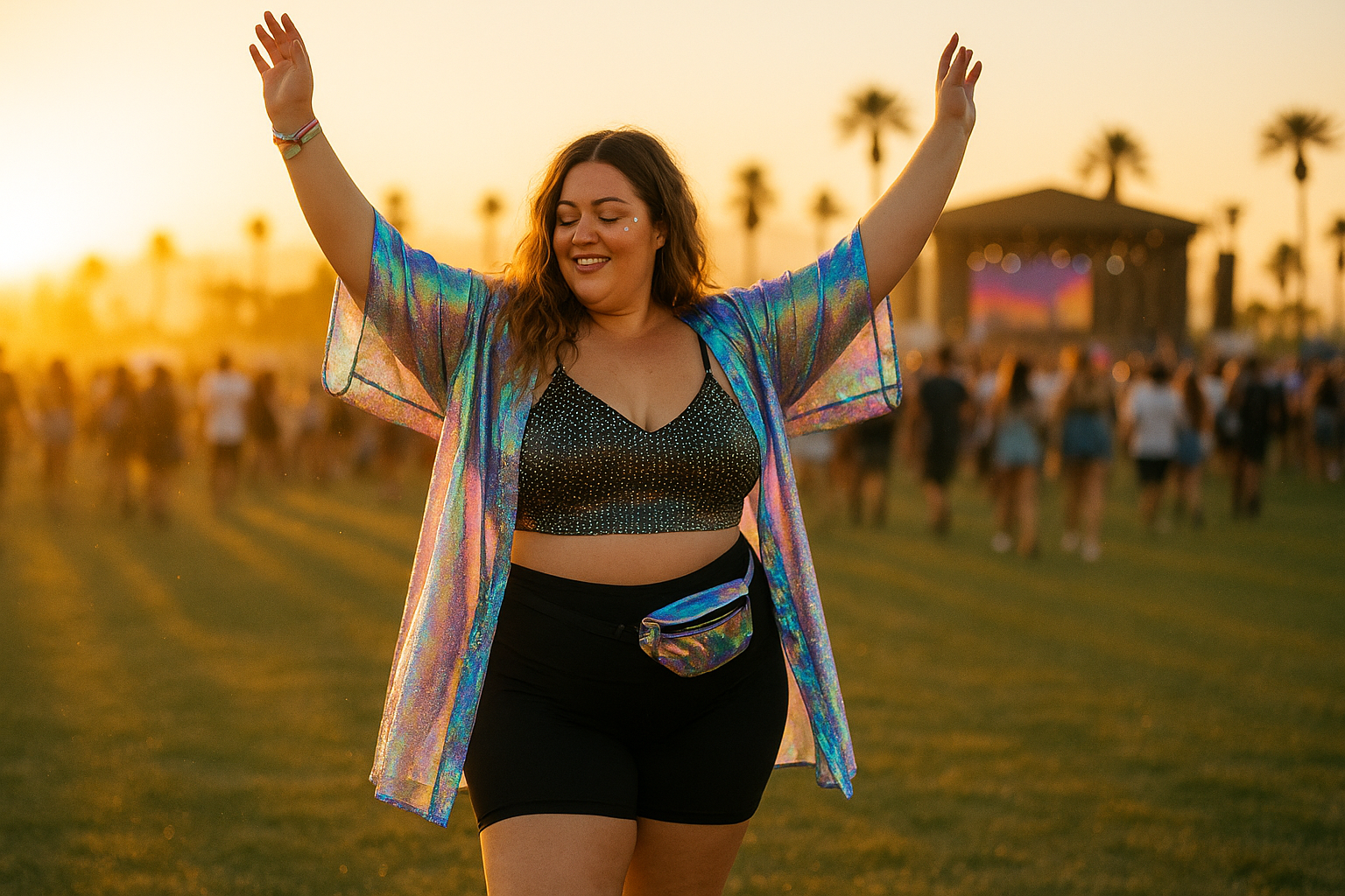 Sam Paig : la mannequin plus size qui électrise la mode des festivals.