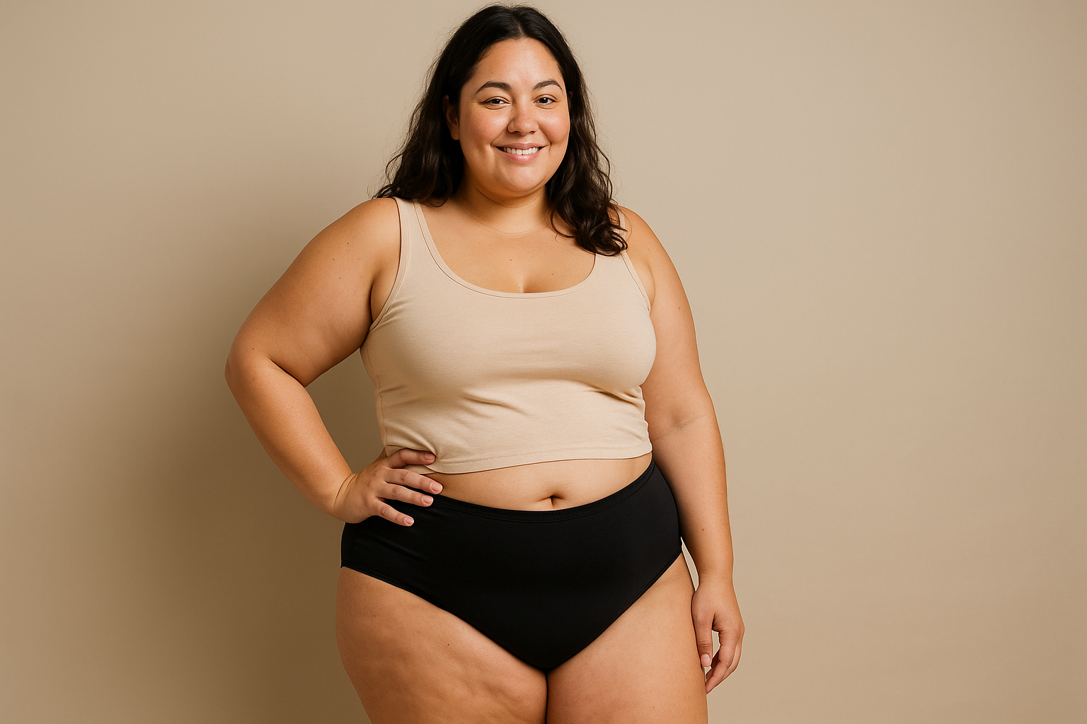 Culotte menstruelle grande taille : le confort sans compromis pendant les règles.
