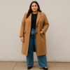 jeans droits grande taille