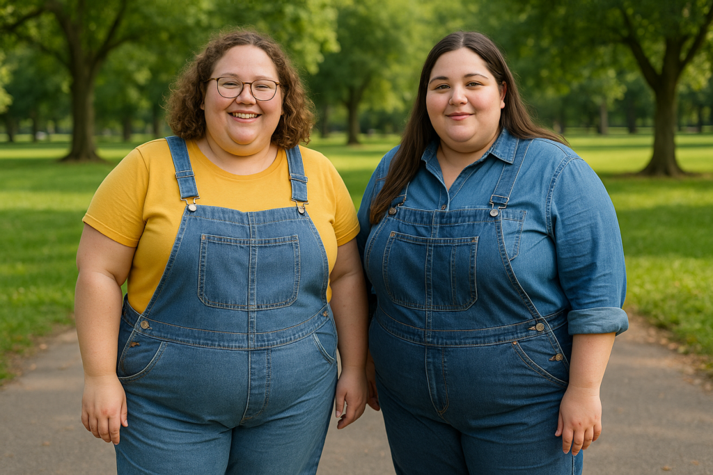 Femmes en Salopette au Parc