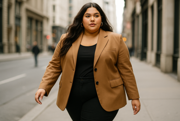 blazer grande taille