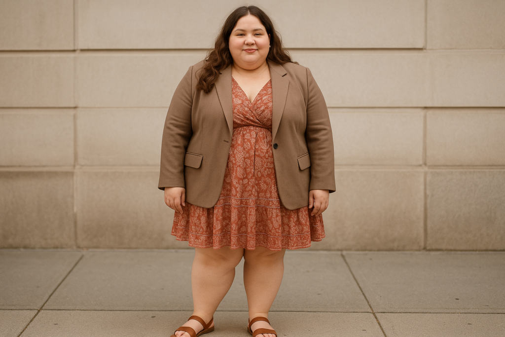 blazer plus size