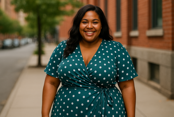 robe portefeuille grande taille