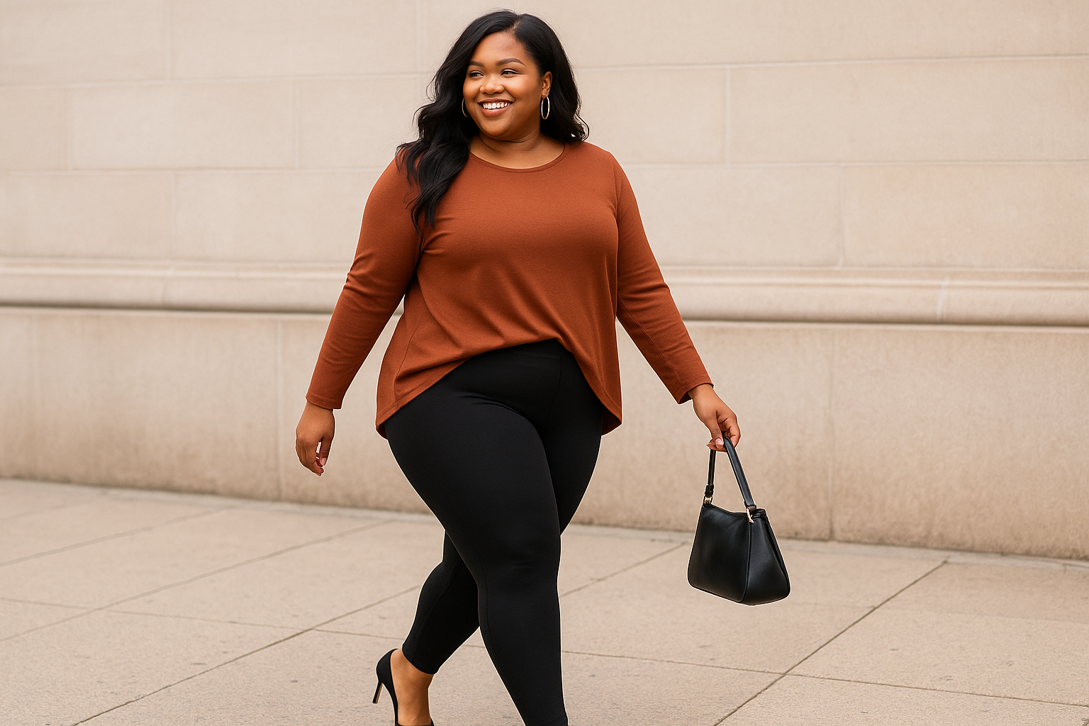 Legging grande taille : comfy, stylé et plus que jamais tendance.