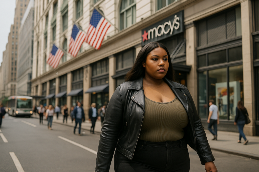 etats unis mannequin grande taille