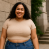 crop top grande taille