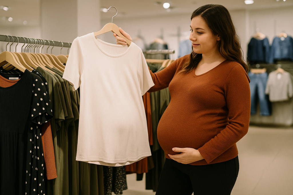Vêtements de grossesse femme ronde