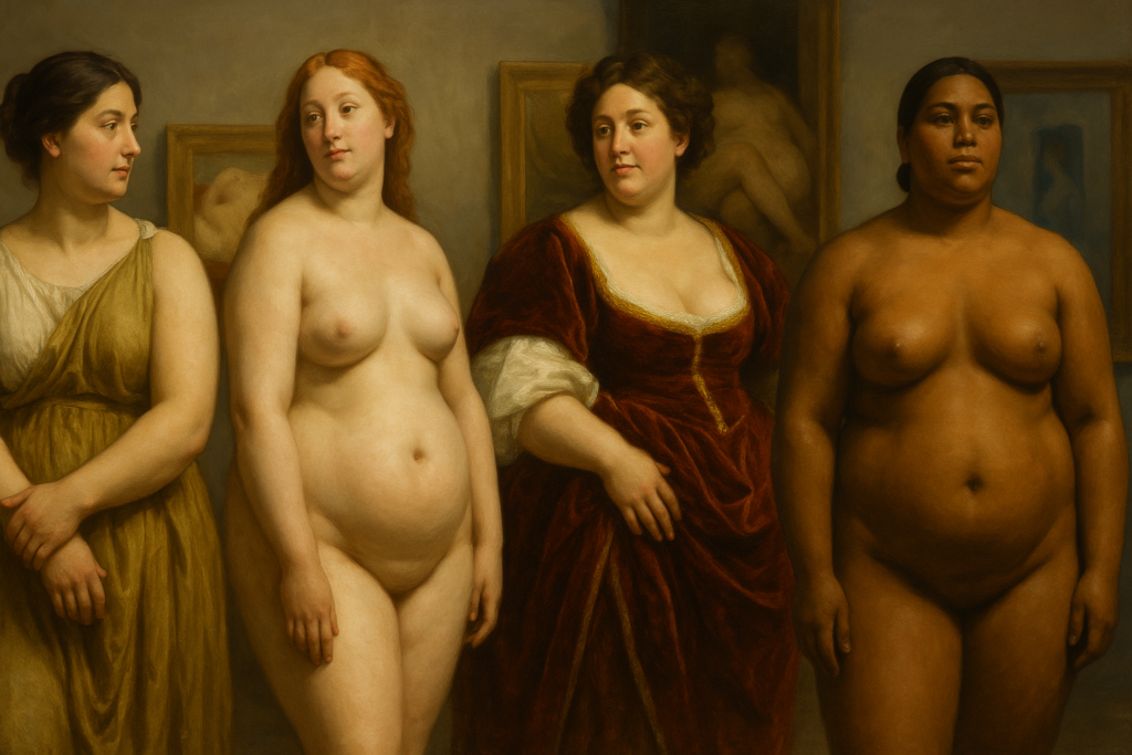 corps ronds dans l’art