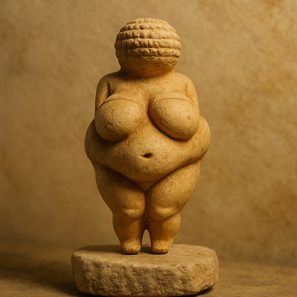 femme ronde dans l'art