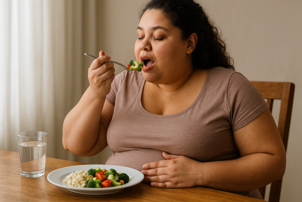 alimentation consciente grossesse grande taille