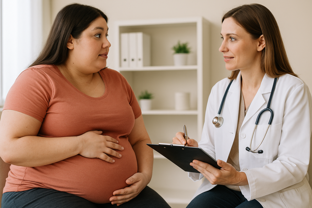 accompagnement bienveillant grossesse grande taille
