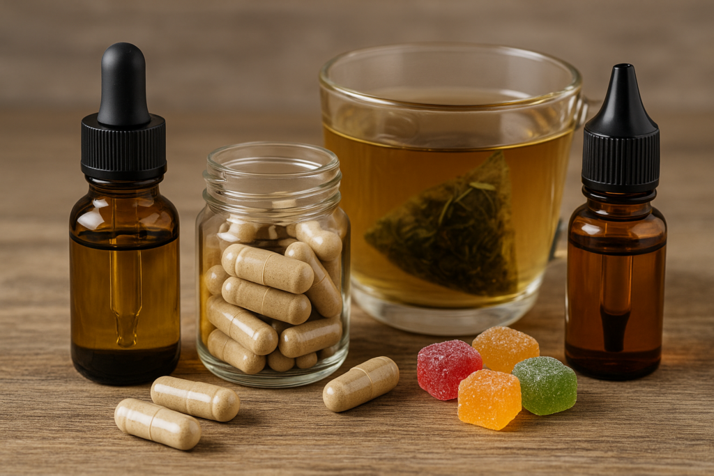 formes de CBD