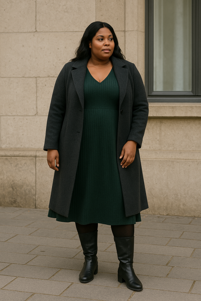 robe midi hiver