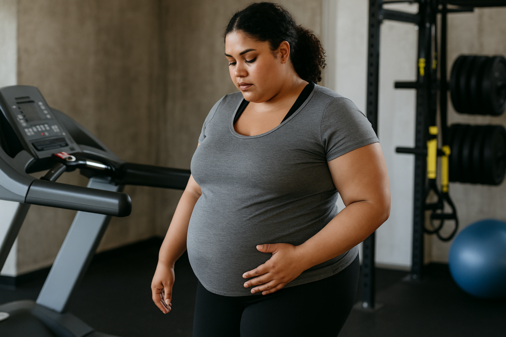 précautions sport grossesse grande taille
