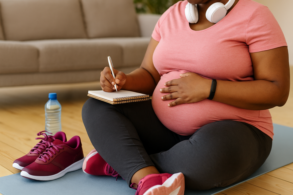 motivation sport grossesse grande taille