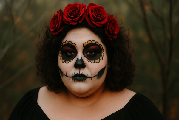 maquillage halloween visage rond