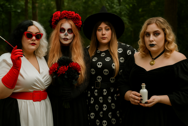 shooting photo Halloween grande taille