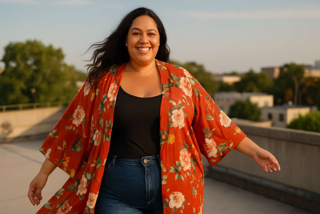 kimono curvy