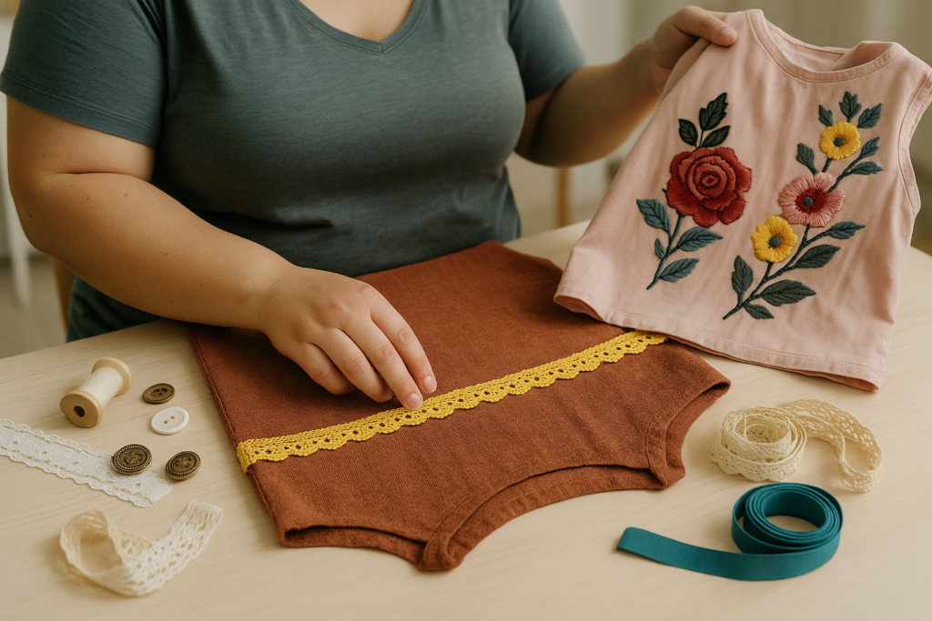 upcycling femme ronde