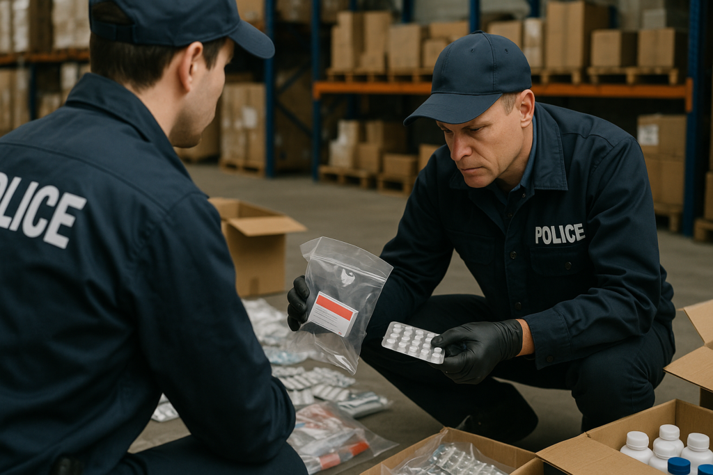 lutte contre le trafic pharmaceutique