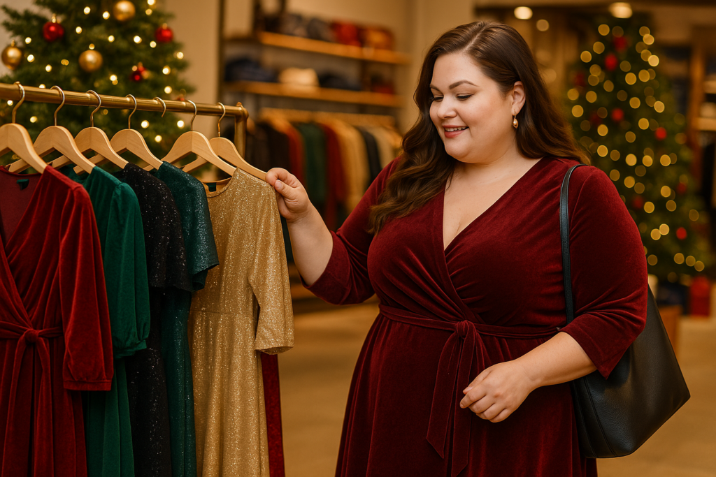 où acheter robe noël grande taille