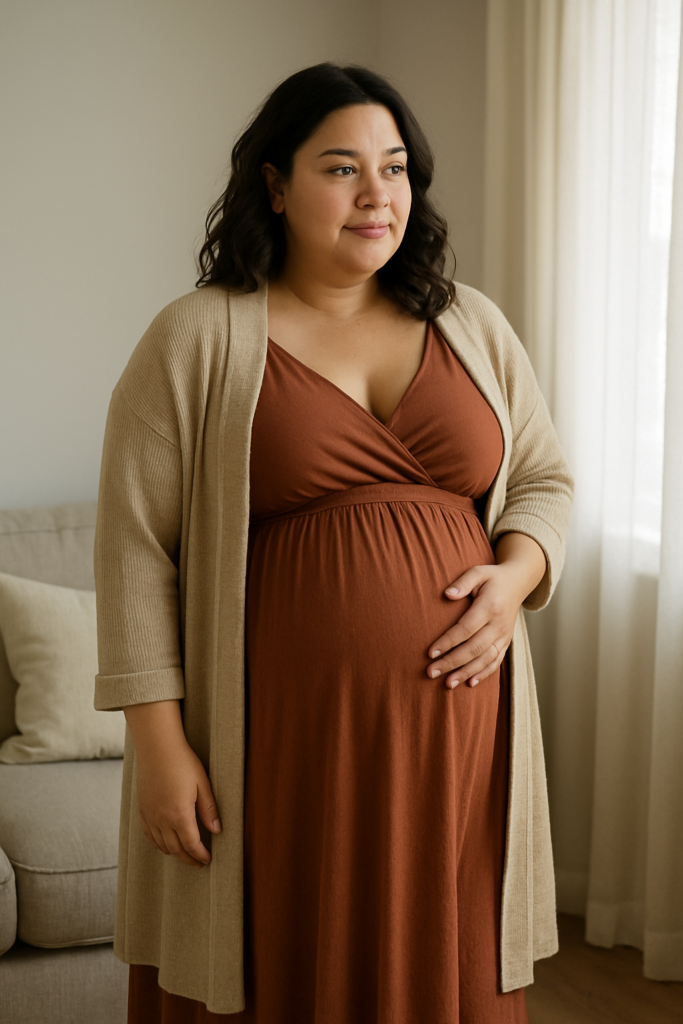 robes de grossesse grande taille élégantes