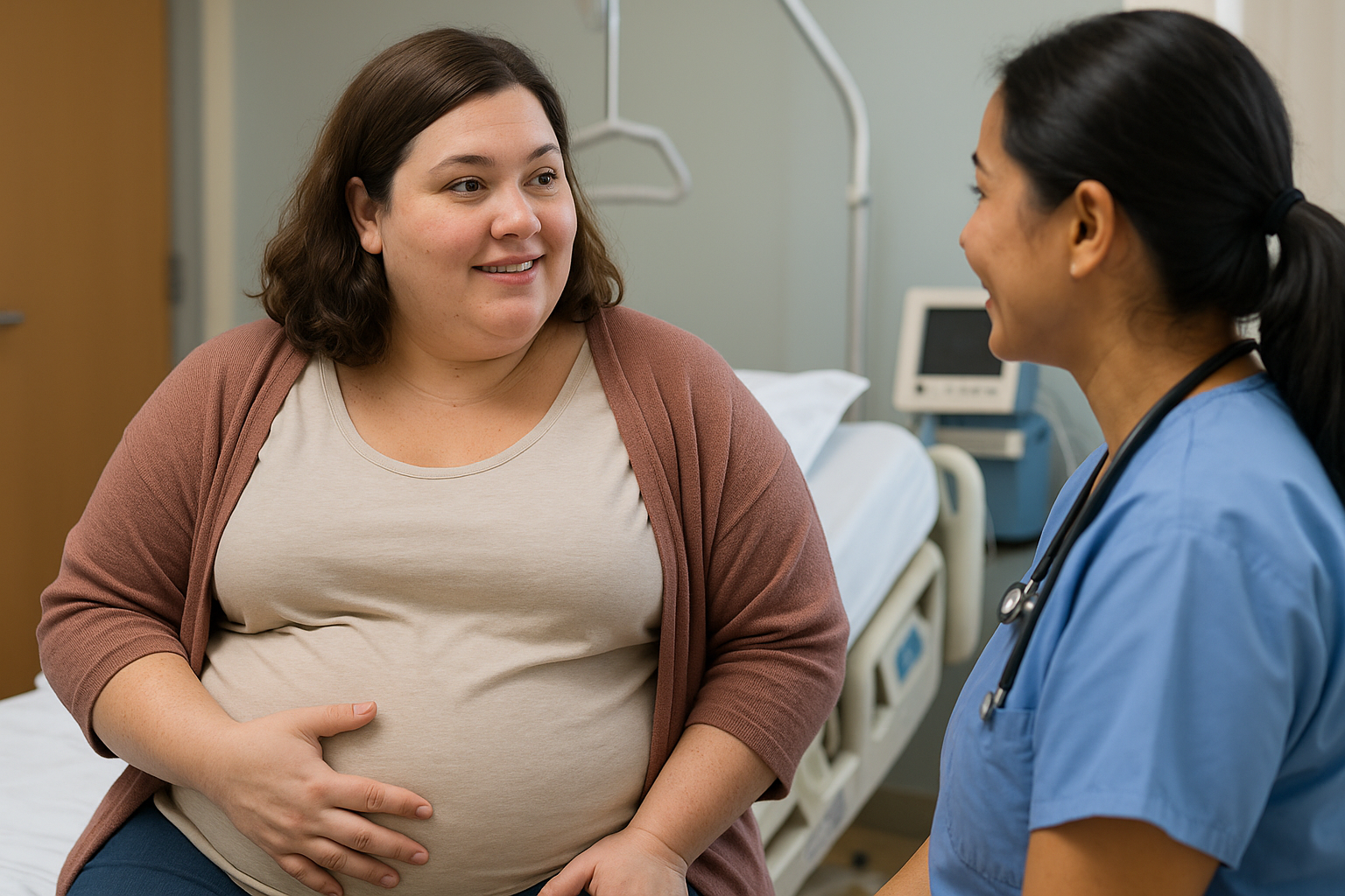 Comment trouver une maternité inclusive quand on est une femme ronde ?