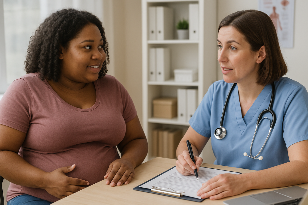 évaluation accueil des femmes rondes