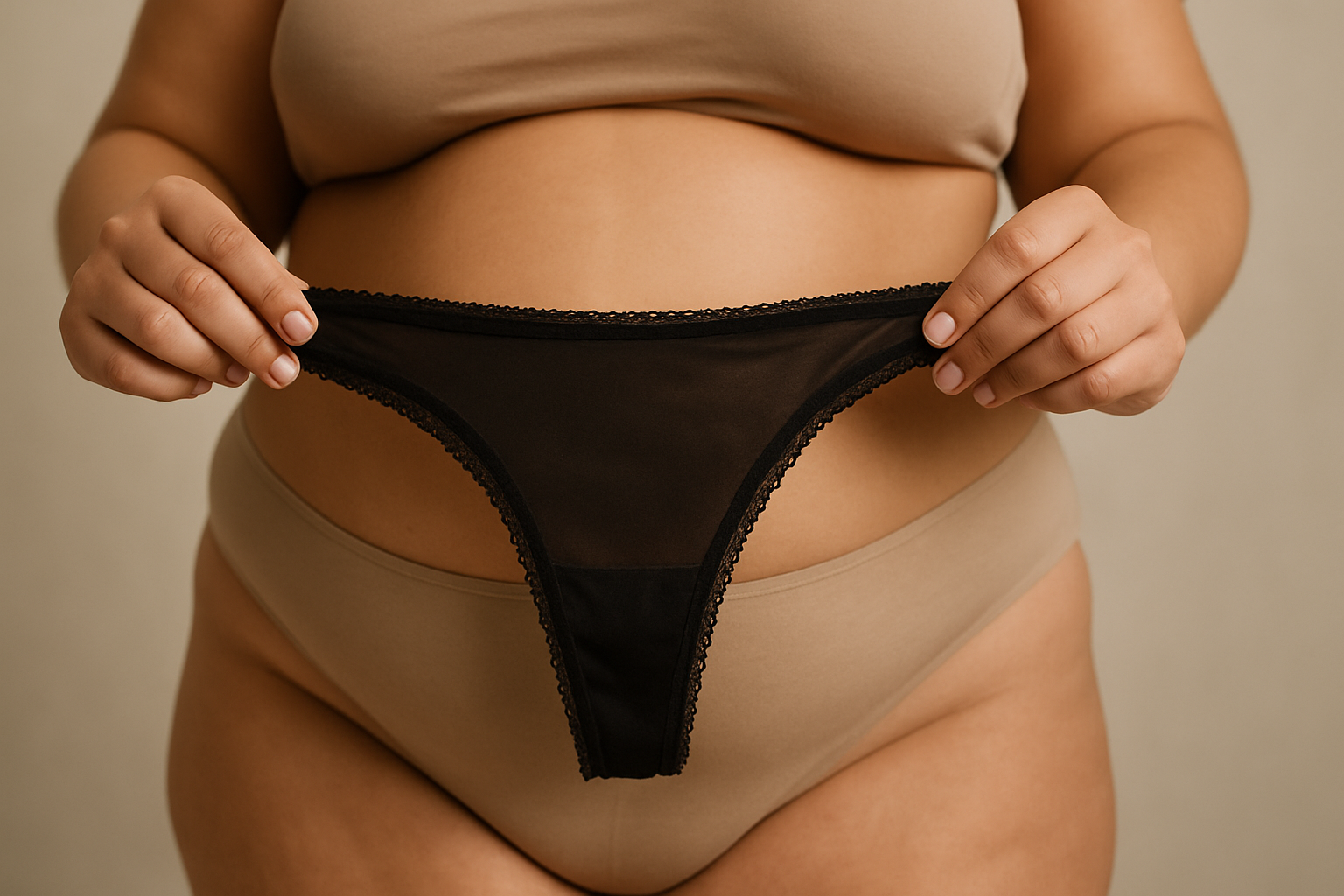 String grande taille : le guide complet pour choisir, porter et aimer ce sous-vêtement quand on est ronde.