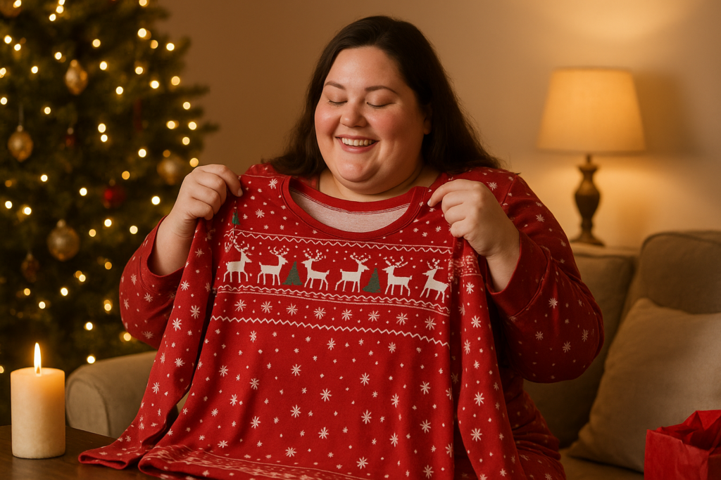 cocooning de Noël grande taille