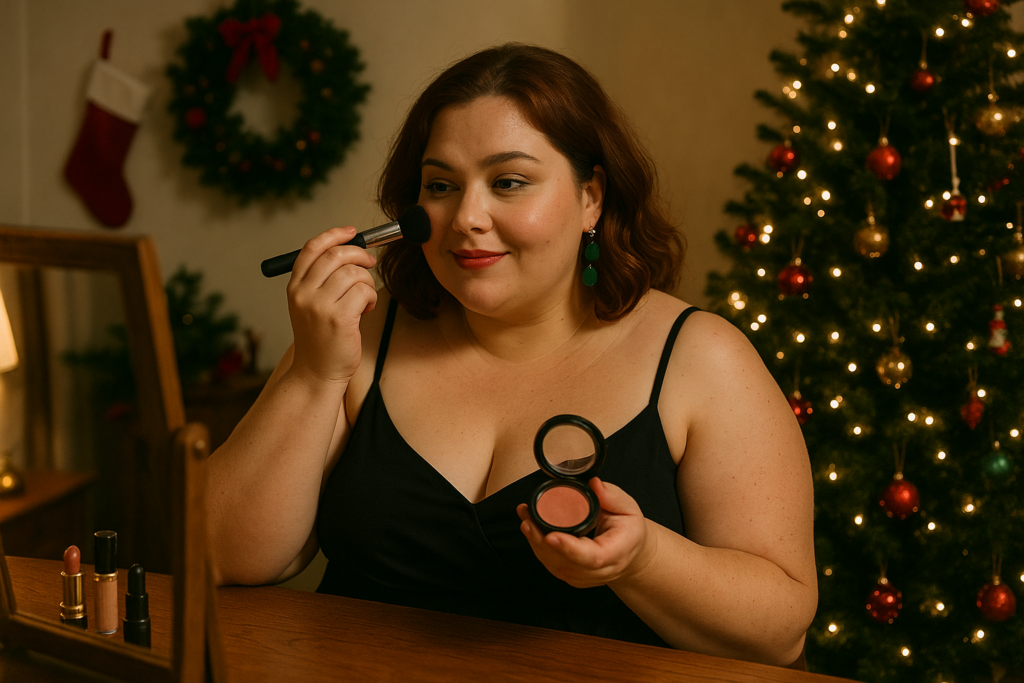 maquillage fêtes noel