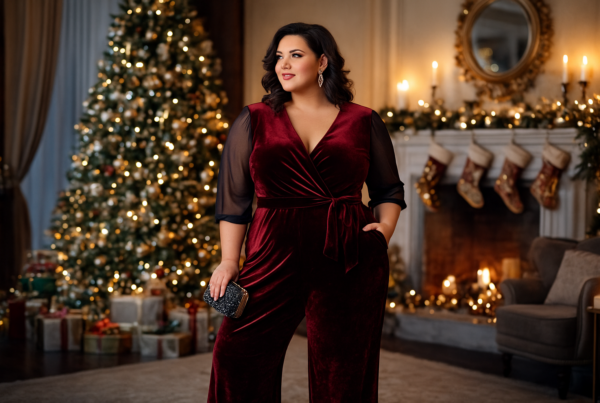 femme ronde combinaison