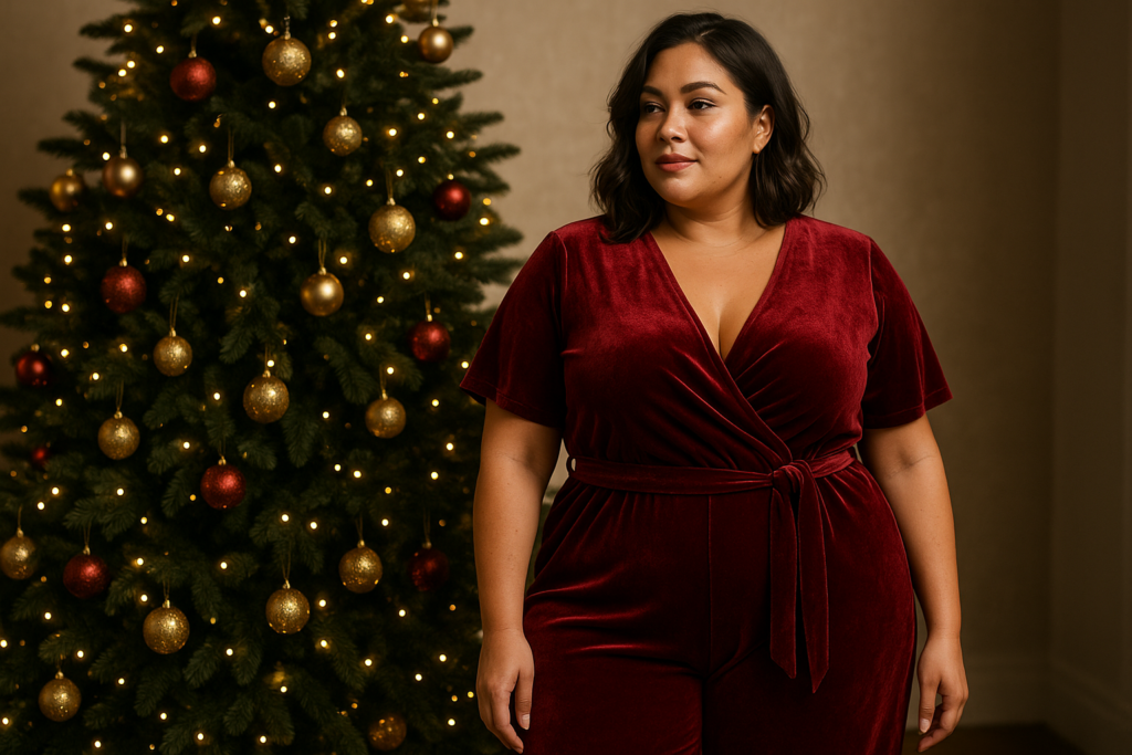 combinaison curvy noel