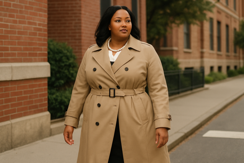 manteau plus size
