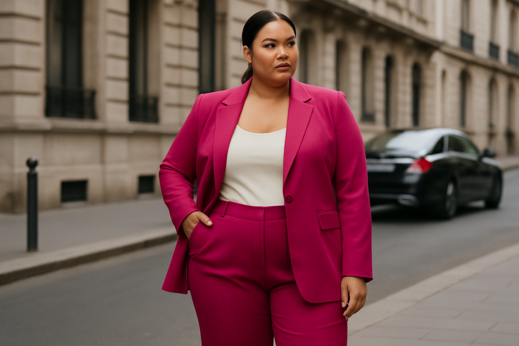 tailleur grande taille