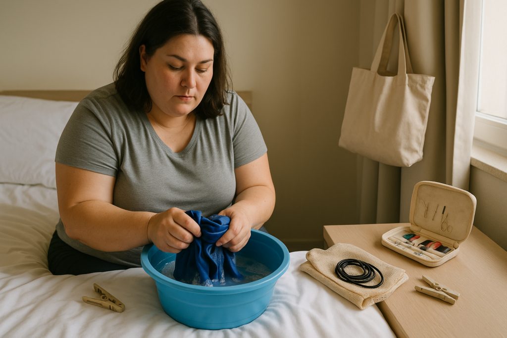 entretien vetements de voyage