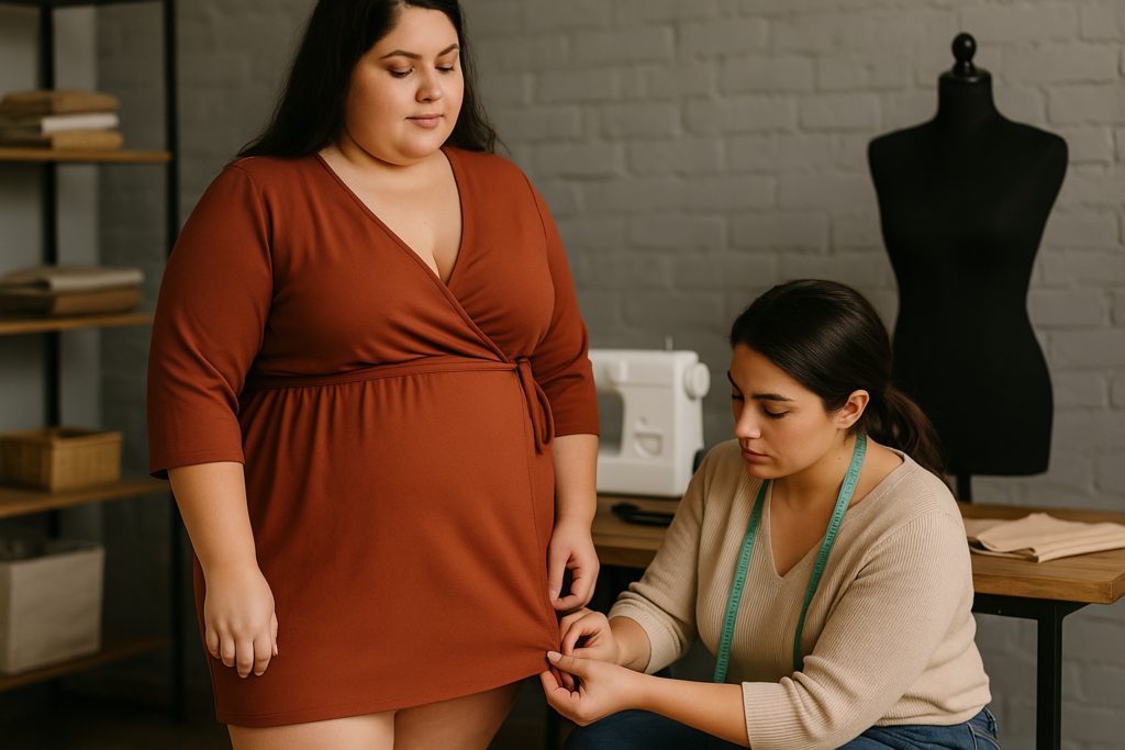 retouches grande taille