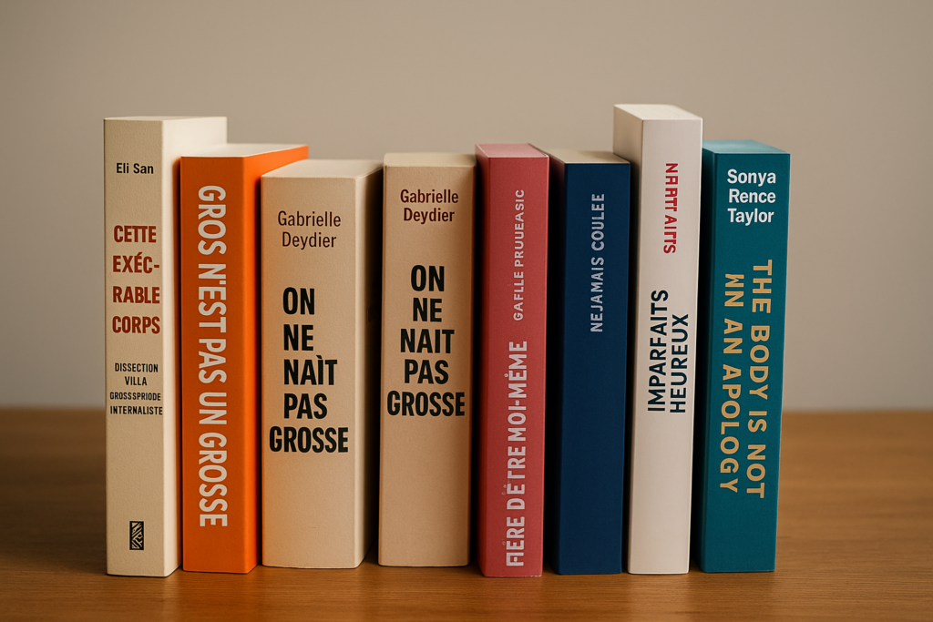 livres sur la grossophobie et l’acceptation de soi